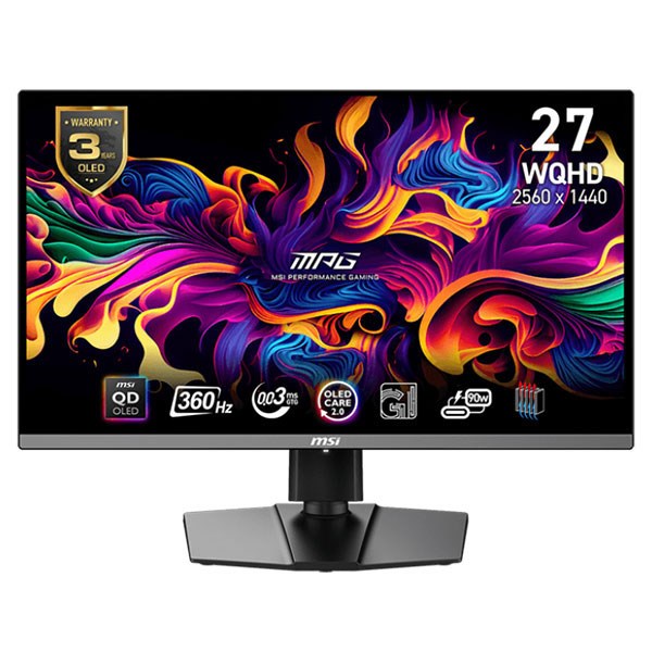 Màn hình Gaming MSI MPG 271QRX 27 inch 2K/QD-OLED/360Hz/0.03ms