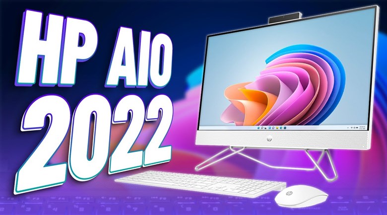 HP AIO 24-cb1011d i5 1235U/8GB/512GB/23.8"Full HD/Touch/Bàn phím&Chuột/Win11 (6K7G6PA)