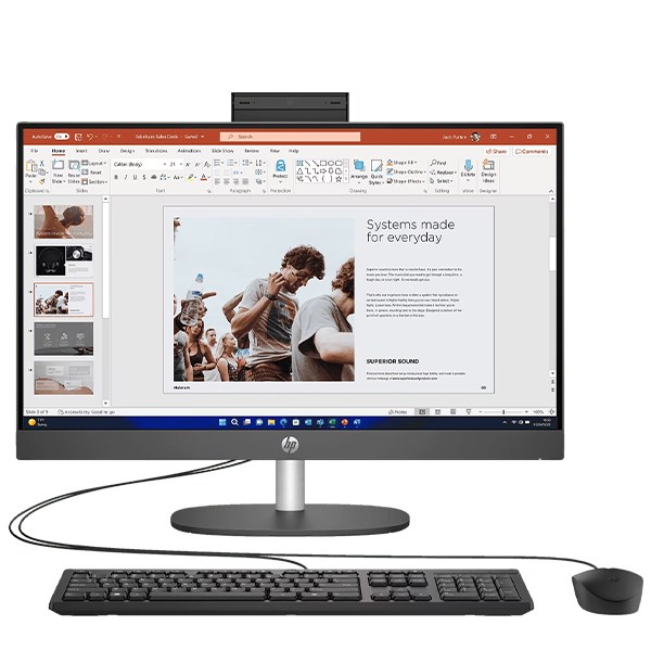 HP AIO ProOne 240 G10 i5 1335U/8GB/512GB/23.8"FullHD/Bàn phím/Chuột/Win11 (9H0B2PT)