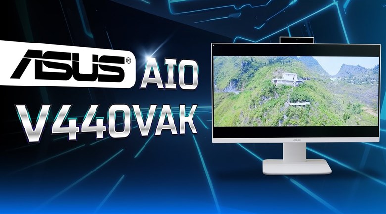 ASUS AIO V440VAK i3 1315U/8GB/512GB/23.8"Full HD/Bàn phím/Chuột/Win11 (WPC066W)