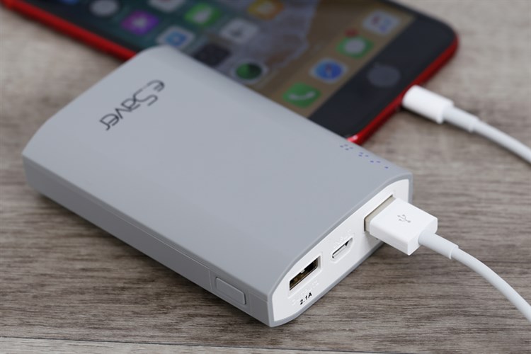 Pin sạc dự phòng 7.500 mAh eSaver LA Y323S Màu Xám