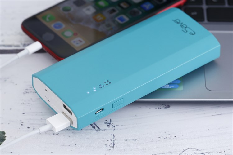 Pin sạc dự phòng 10.000 mAh eSaver LA Y325S Màu Xanh ngọc