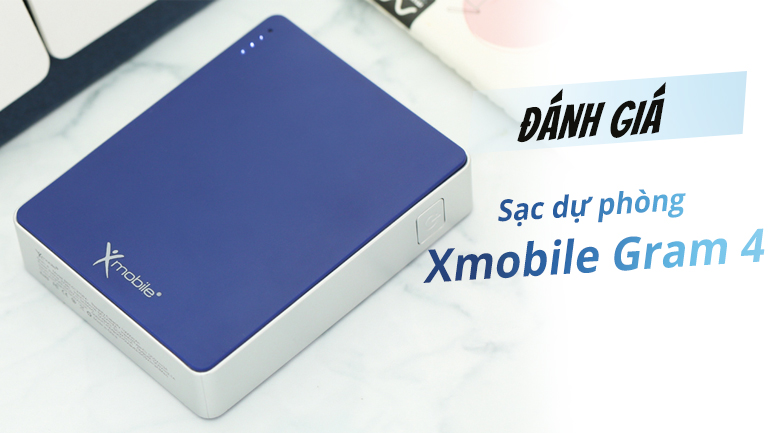 Pin sạc dự phòng 10.000 mAh Type C Xmobile Gram 4