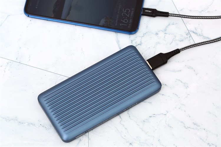 Pin sạc dự phòng Polymer 10.000 mAh Type C PD QC3.0 iWALK UBC10000PS Màu Xanh Dương