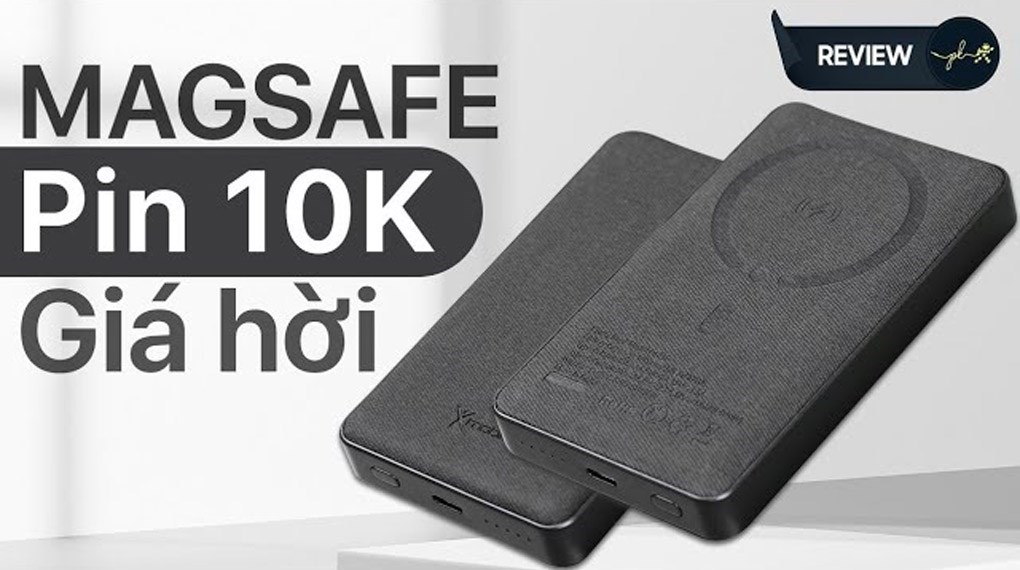 Pin sạc dự phòng Polymer 10000mAh không dây Magnetic Type C PD 20W Xmobile PowerLite P181P
