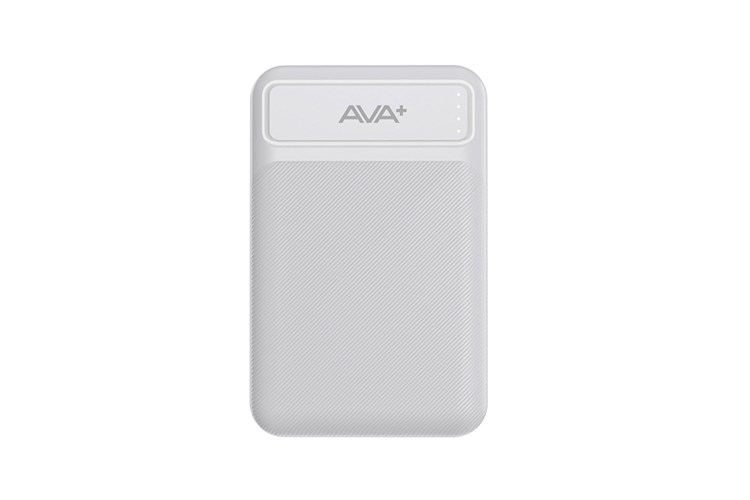 Pin sạc dự phòng Polymer 10000mAh 10.5W AVA+ GN-05 Màu Trắng