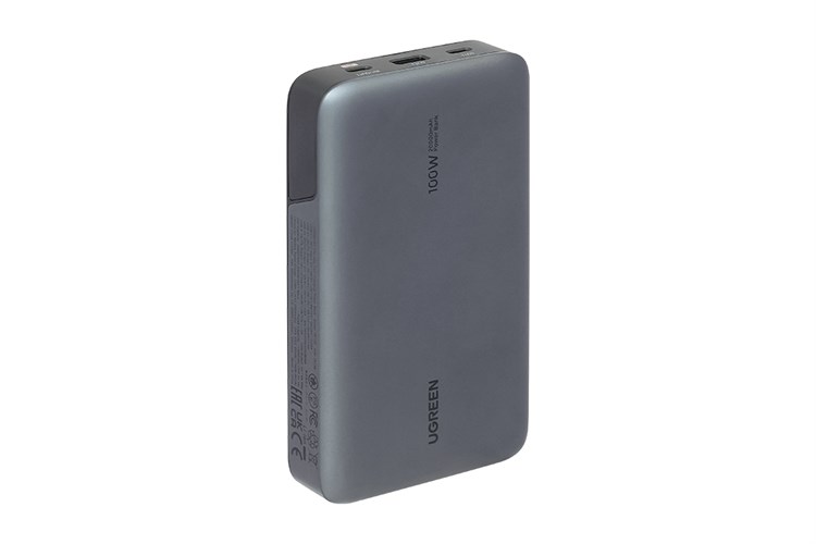 Pin sạc dự phòng 20000mAh Type C PD QC 3.0 100W Ugreen PB720 25188 Màu Xám