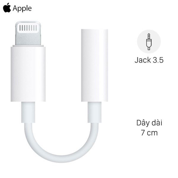 Cáp chuyển đổi Lightning - 3.5mm Apple MMX62