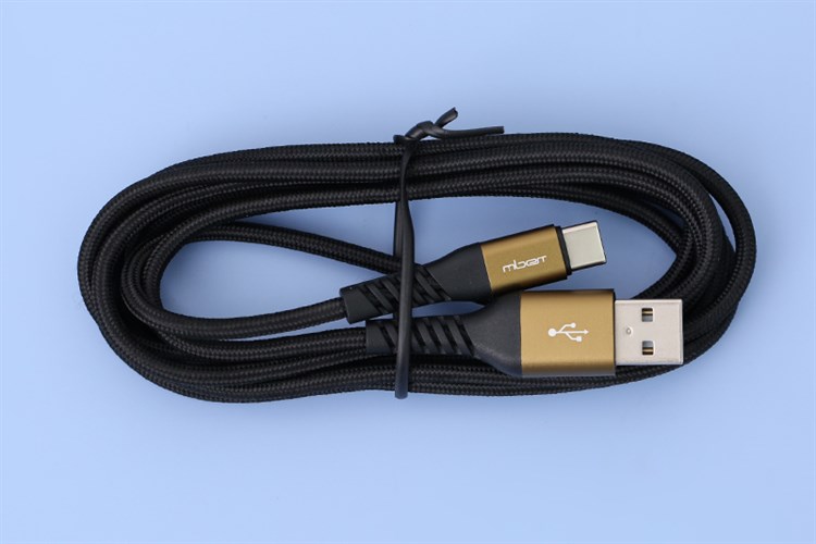 Cáp Type-C 2 m Mbest DS463-WB Đen Màu Đen