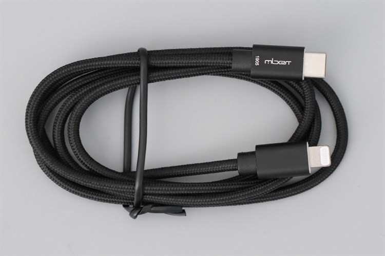 Cáp Type-C - Lightning MFI 1m Mbest DS640-WB Màu Đen