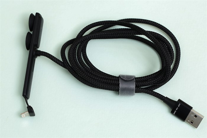 Cáp Lightning 1m iWALK Crazy Link CSC002 Đen Màu Đen