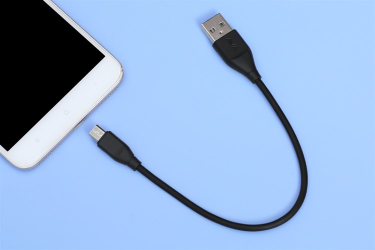 Cáp Micro USB 0.2m AVA Speed II Màu Đen