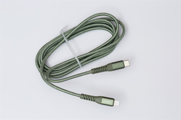 Cáp Type C - Lightning MFI 2m Mbest DS948-WB Màu Xanh rêu