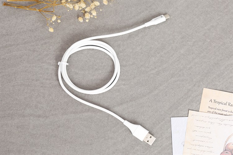 Cáp Type C 1m Xmobile TC27-1000 Màu Trắng
