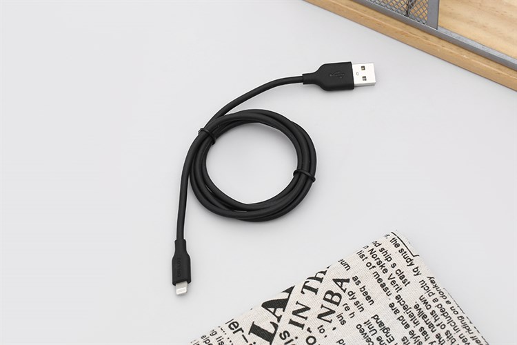 Cáp Lightning 1m AVA DR-L02 Màu Đen