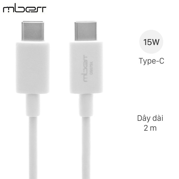 Cáp Type C - Type C 2m Mbest DS076X