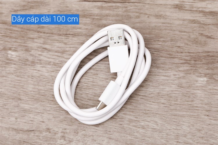 Cáp Type C SuperVOOC 1m OPPO DL129 Màu Trắng
