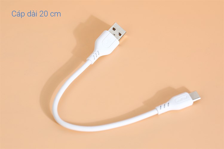 Cáp Type C 0.2m AVA+ DS06C Màu Trắng