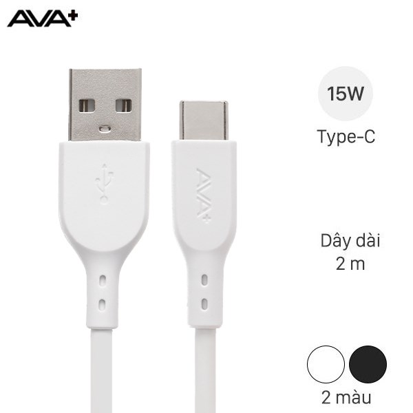 Cáp Type C 2m AVA  DS08C