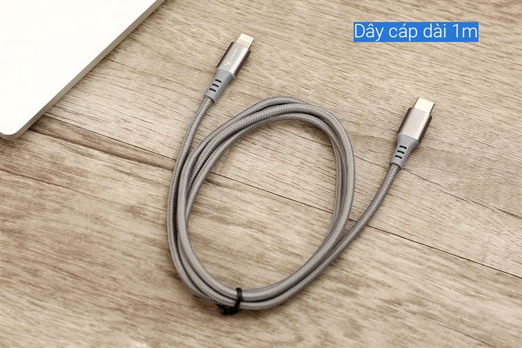 Cáp Type C - Lightning 1m Xmobile LPDC-21 Màu Xám