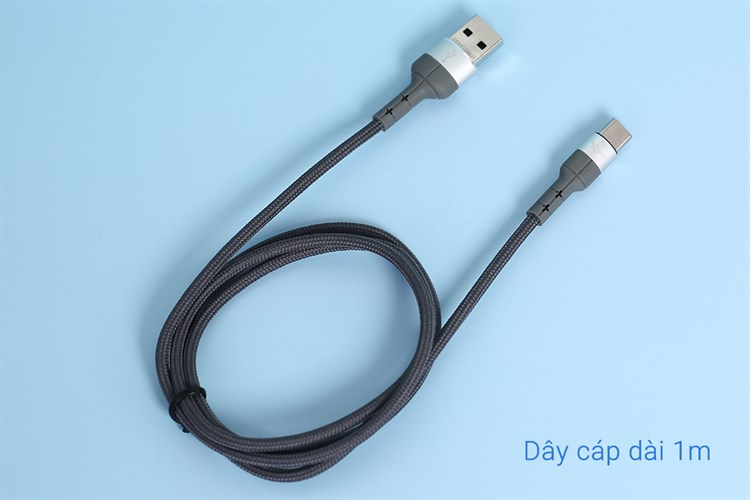 Cáp Type C 1m Xmobile CN033 Màu Xám