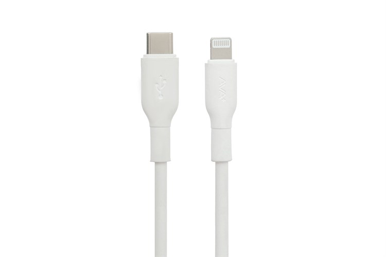 Cáp Type C - Lightning 1m AVA+ L2206 Màu Trắng