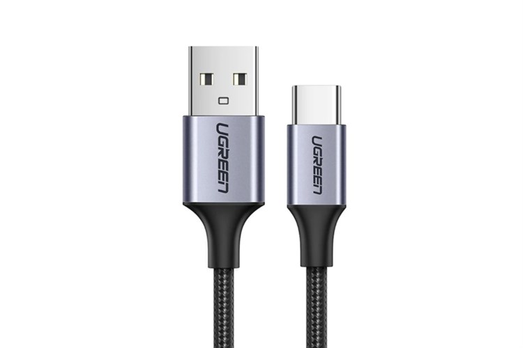 Cáp Type C 1m Ugreen 60126 Màu Đen