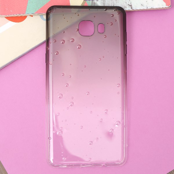 Ốp lưng Galaxy C9 Pro Nhựa dẻo Rainsky JM Đen