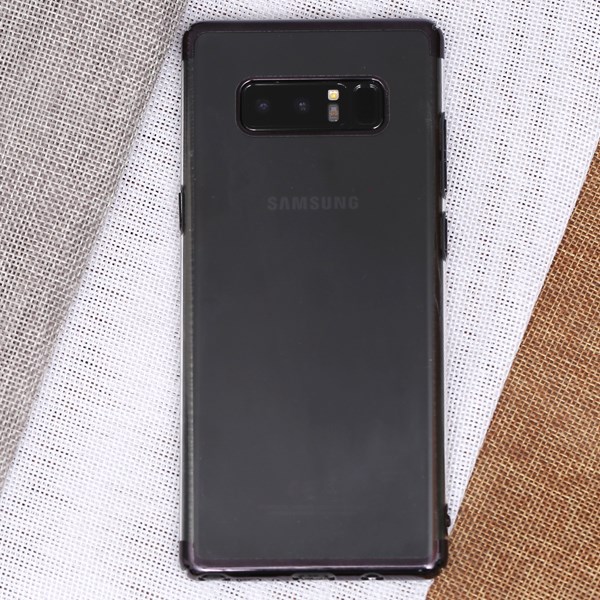 Ốp lưng Galaxy Note 8 Nhựa cứng New electroplate 2 OSMIA Đen