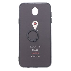 Ốp lưng Galaxy J7 Pro Nhựa cứng viền dẻo Solid Ring COSANO SR170801 Wing