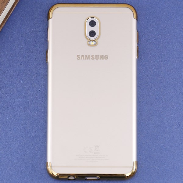 Ốp lưng Galaxy J7 Plus Nhựa dẻo Electroplate TPU T&B OSMIA Gold