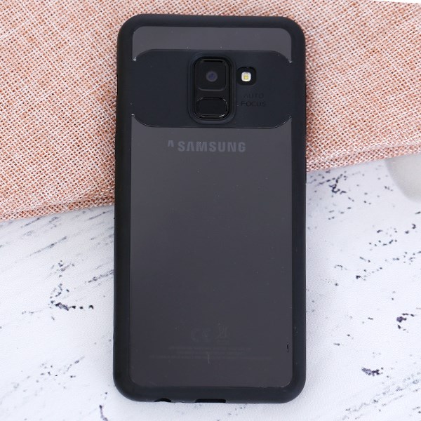 Ốp lưng Samsung Galaxy A8 2018 (A530) Nhựa dẻo viền cứng Pure III