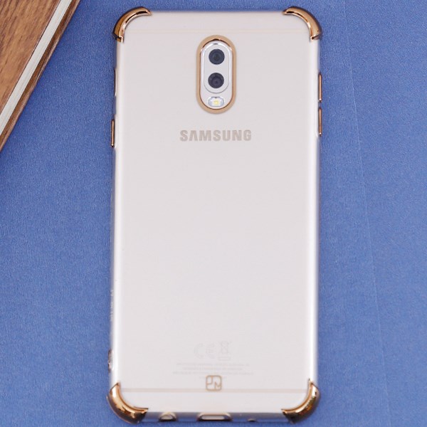 Ốp lưng Galaxy J7 Plus Nhựa dẻo Trivila JM Gold