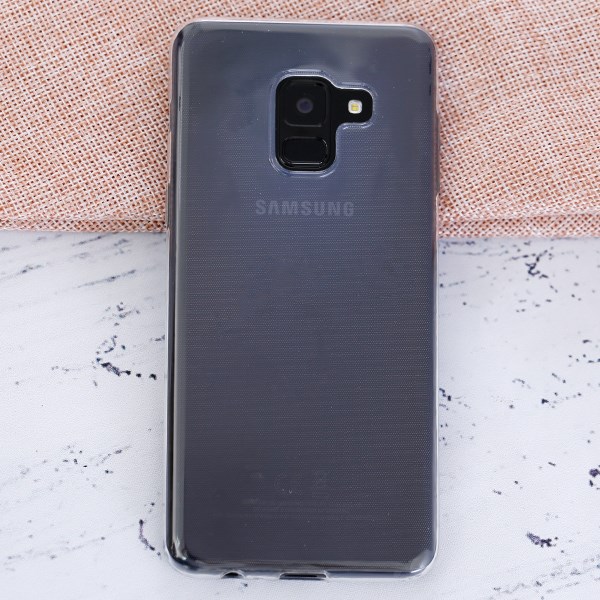 Ốp lưng Galaxy A8 2018 Nhựa dẻo Nake slim JM Nude