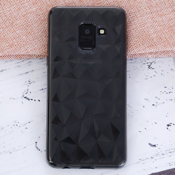 Ốp lưng Galaxy A8 2018 Nhựa dẻo Diamond Clear JM