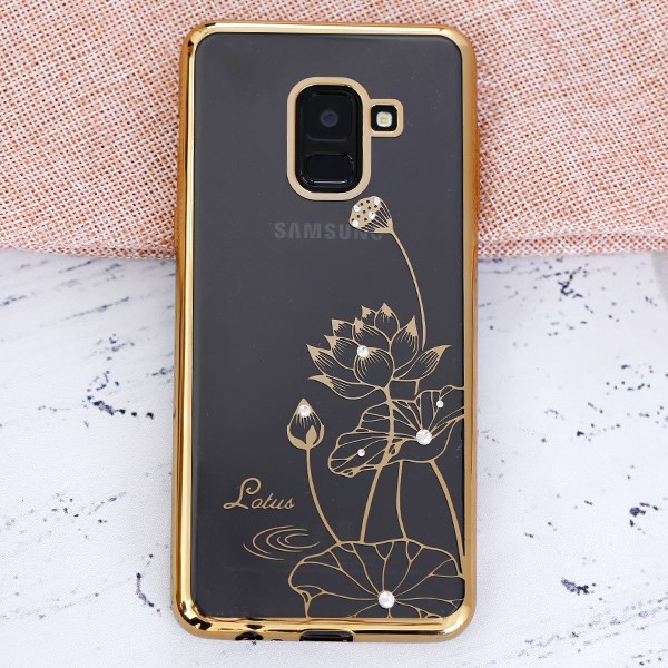Ốp lưng Galaxy A8 2018 (A530) nhựa dẻo Electroplate