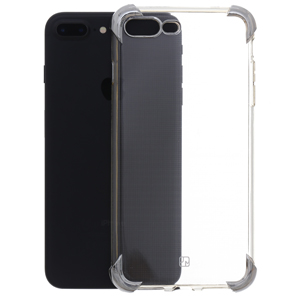 Ốp lưng iPhone 7 Plus/ 8 Plus Nhựa dẻo Trivila JM Bạc