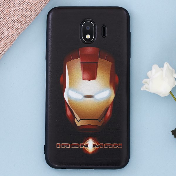 Ốp lưng Galaxy J4 nhựa dẻo UV Printing OSMIA CK-TG142 Iron Man