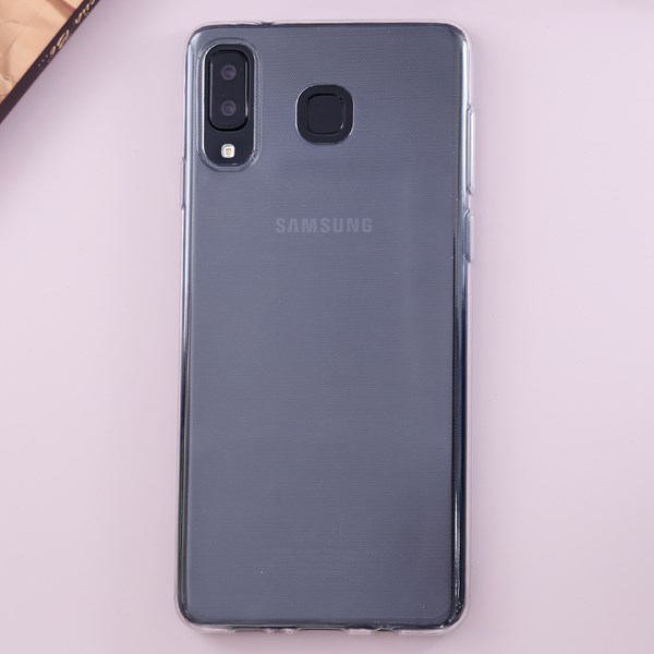 Ốp lưng Galaxy A8 Star Nhựa dẻo Nake slim JM nude