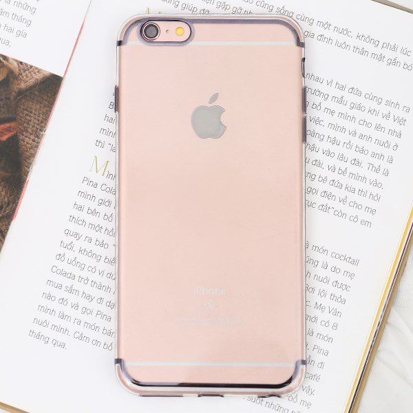 Ốp lưng iPhone 6 Plus - 6s Plus Nhựa dẻo Electroplate case 2 OSMIA