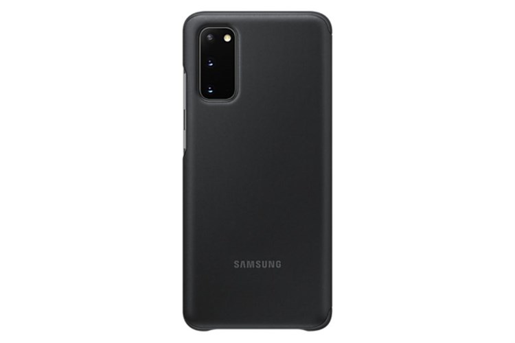 Bao da nắp gập Galaxy S20 Clear View Samsung Chính hãng Màu Đen