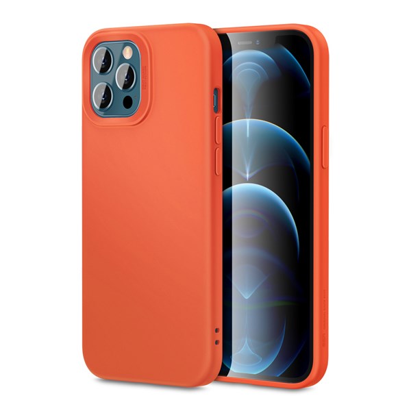 Ốp lưng iPhone 12 Pro Max Silicone ESR Cloud Soft Coral