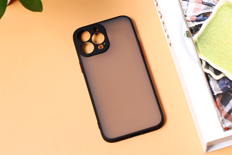 Ốp lưng iPhone 13 Pro Max Nhựa cứng viền dẻo Arden OSMIA Màu Đen