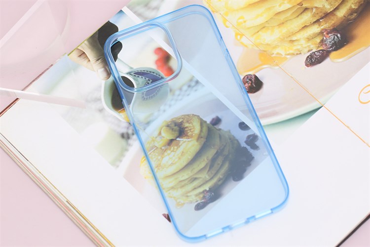 Ốp lưng iPhone 13 Pro Nhựa dẻo TPU Injection Kingxbar Màu Xanh