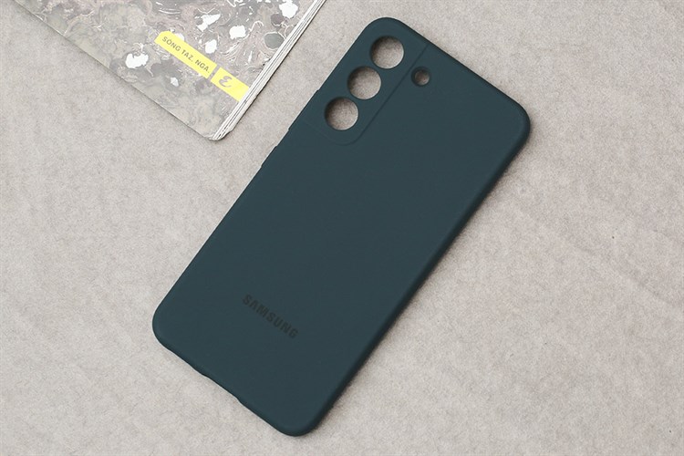 Ốp lưng Galaxy S22 Silicone Samsung Forest Chính hãng Màu Xanh lá đậm