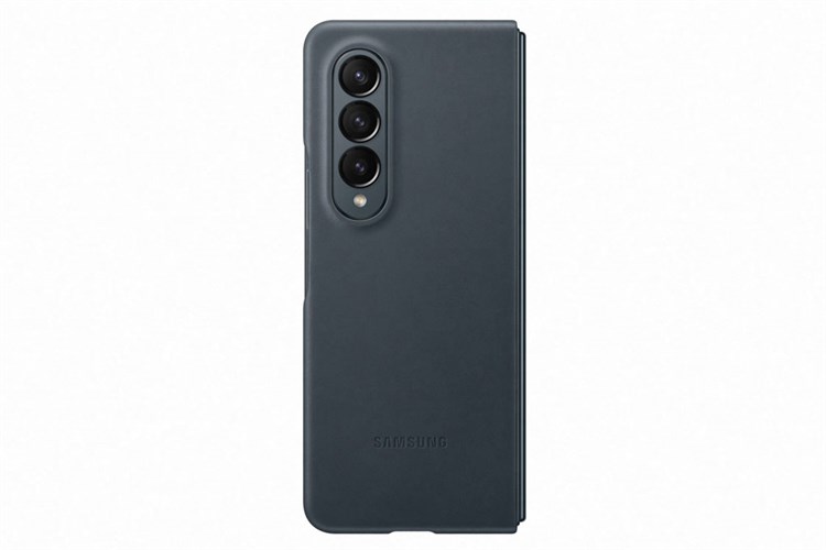 Bao da nắp gập Galaxy Z Fold4 Samsung Chính hãng Màu Xanh