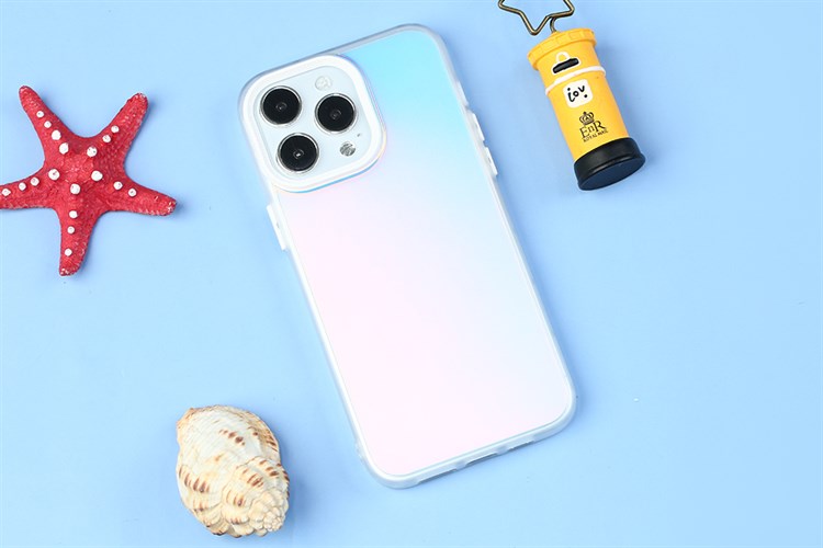 Ốp lưng iPhone 14 Pro Max Nhựa cứng viền dẻo Summer COSANO Màu Màu kết hợp