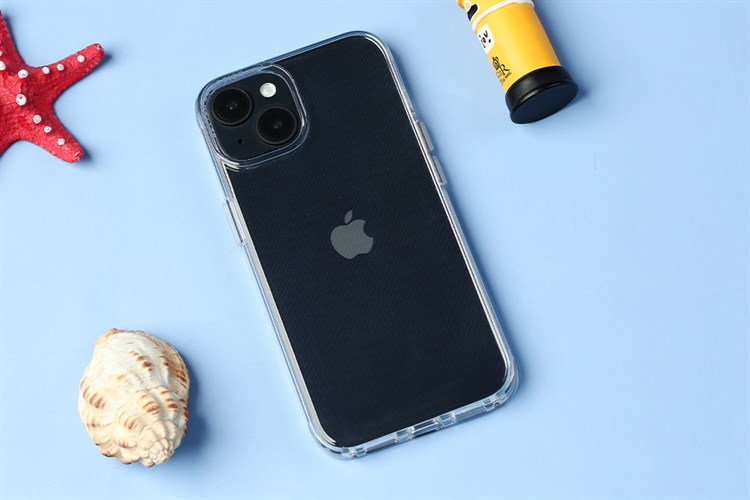 Ốp lưng cho iPhone 14 Nhựa dẻo UniQ Hybrid Air Fender Màu Trắng