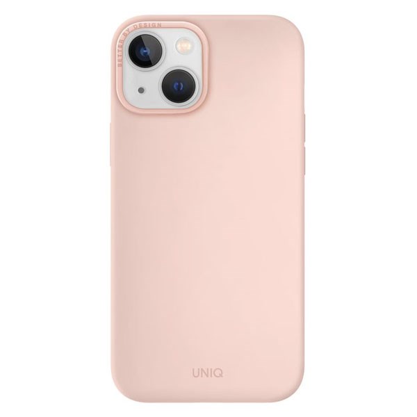 Ốp lưng Magsafe iPhone 14 Silicone UniQ Hybrid Lino Chính hãng
