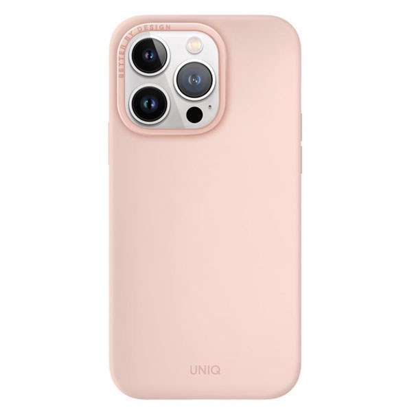 Ốp lưng Magsafe iPhone 14 Pro Silicone UniQ Hybrid Lino Chính hãng